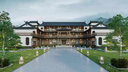 中式古建别墅