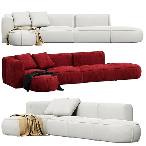 Cassina 现代多人沙发