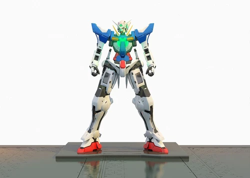 现代高达机动战士玩具3d模型