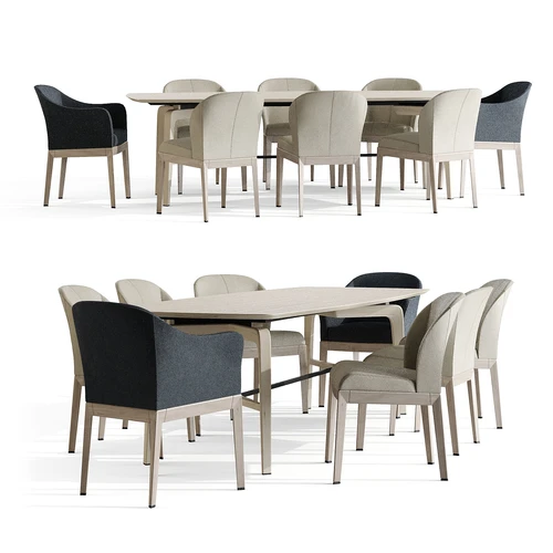Giorgetti  现代餐桌椅组合