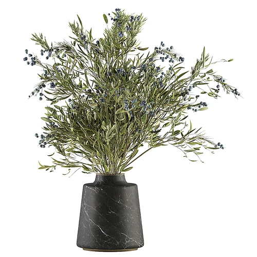 现代绿植花瓶