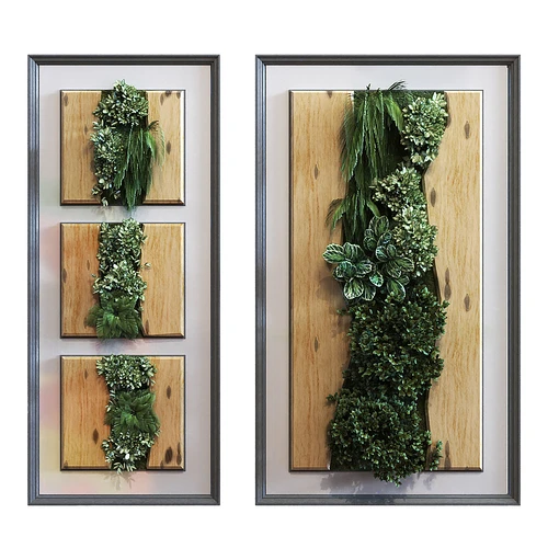 现代植物装饰挂画