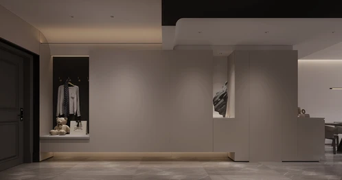 现代客厅餐厅
