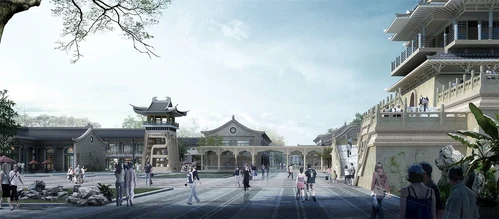 中式古建筑群