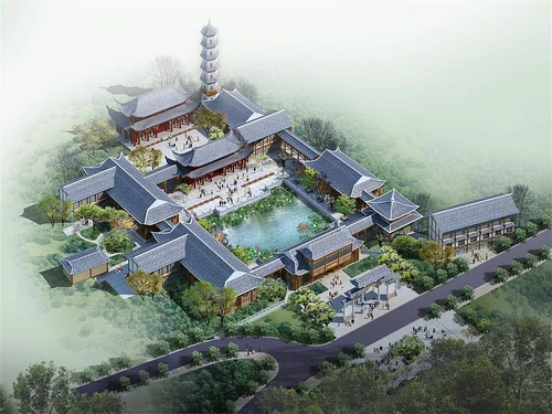 中式泰丰天池寺