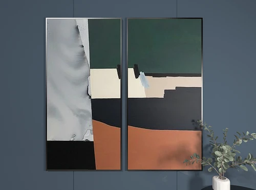 现代抽象装饰画