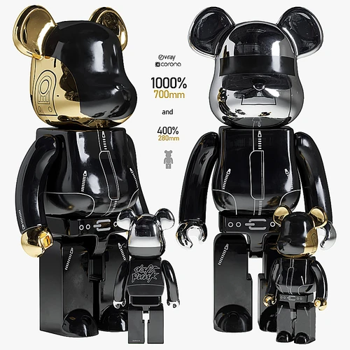 Bearbrick /傻瓜朋克