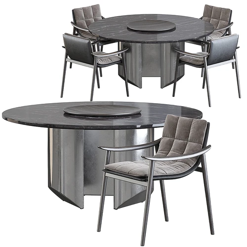 Minotti 现代餐桌椅