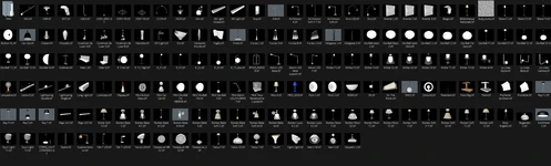 FLOS-全套灯具–3D素模-带cad