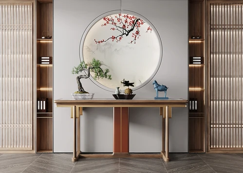 新中式端景条案