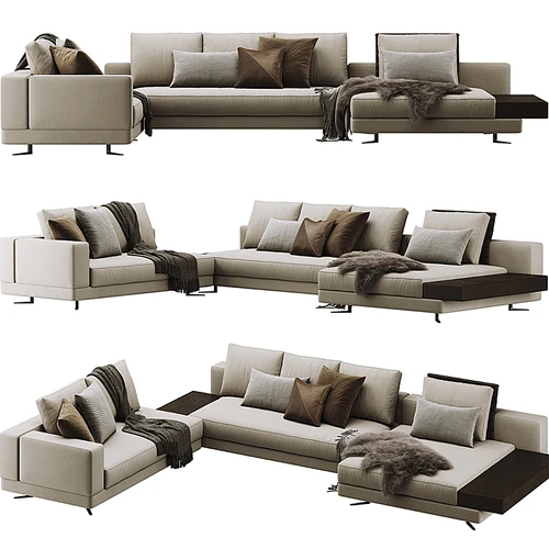 Minotti 现代多人沙发