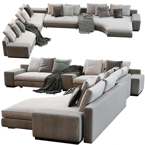 Minotti 现代多人沙发