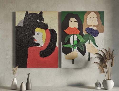 北欧挂画装饰画