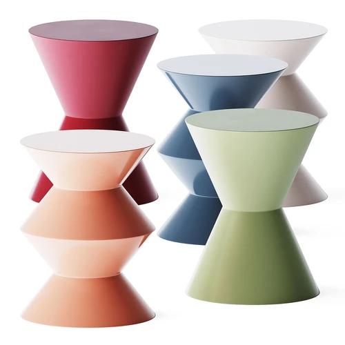 Minotti 现代圆形边几