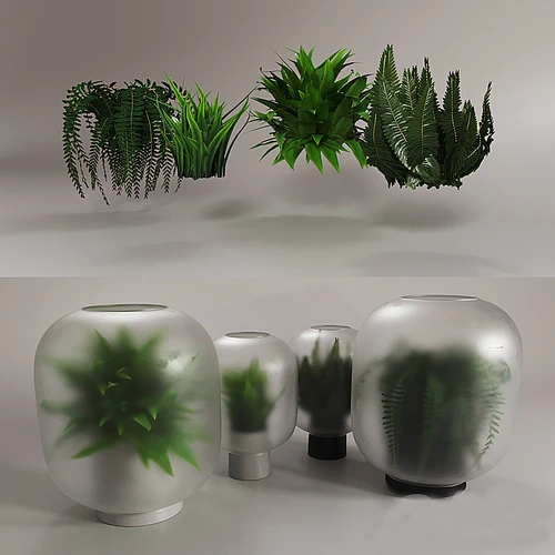 NEBL花瓶装饰植物