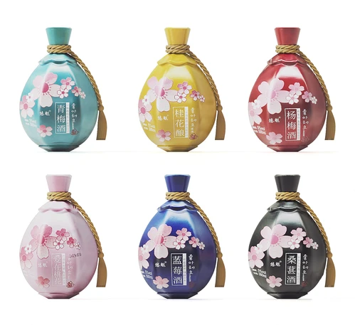 现代酒瓶