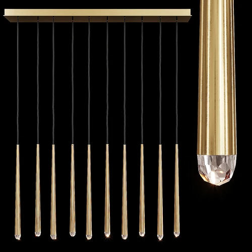 美国 Restoration Hardware 现代金属吊灯