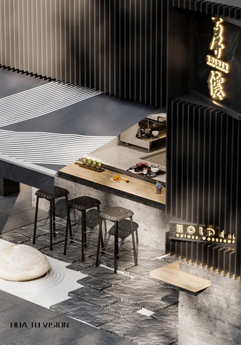咖啡店门头