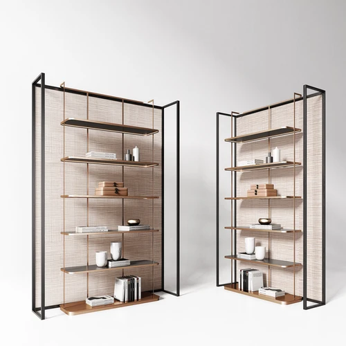 米洛提 Minotti 现代书架 书柜组合