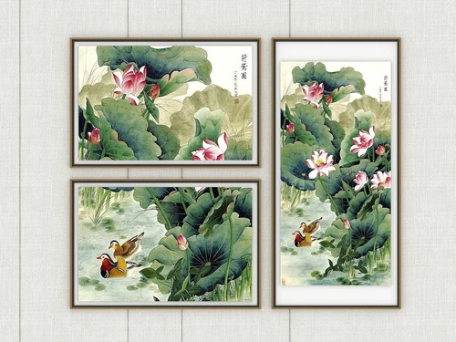 新中式装饰挂画