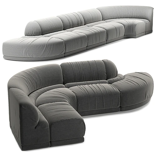 Cassina 现代转角多人沙发