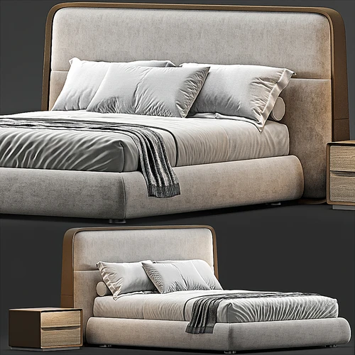 Giorgetti 现代双人床