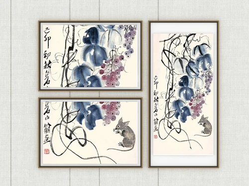 新中式装饰挂画