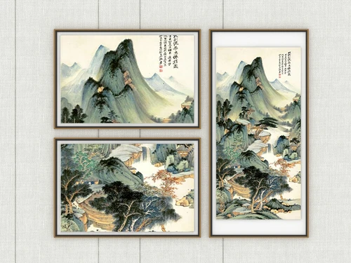 新中式装饰挂画