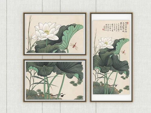 新中式装饰挂画