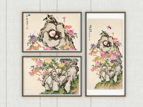 新中式装饰挂画
