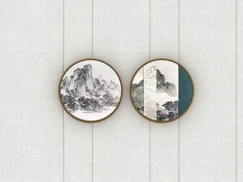 新中式装饰挂画