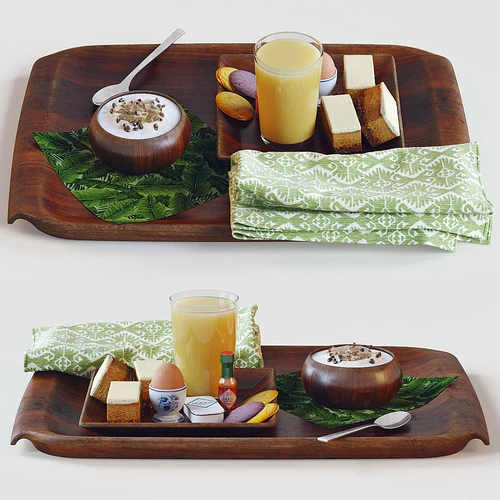 现代早餐食物