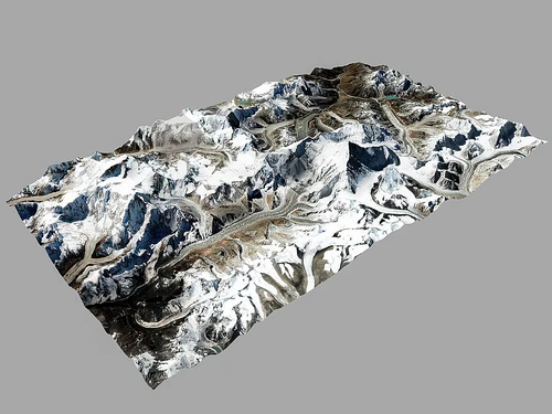 雪山地形