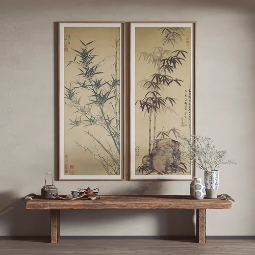 新中式装饰挂画