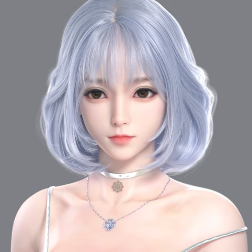 影视级CG美少女人物模型