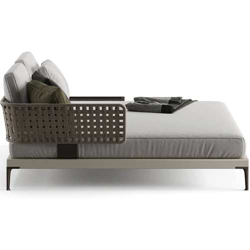 minotti 现代露台休闲床