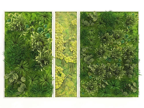 现代风格植物墙