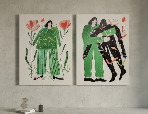 北欧挂画装饰画
