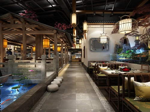 新中式主题餐厅