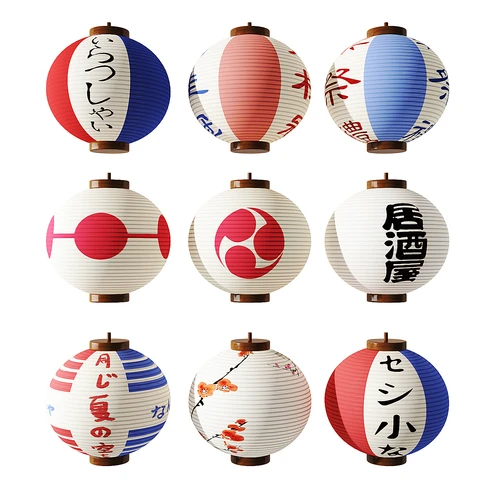 日式灯笼挂件