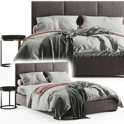 B&B Italia 现代双人床