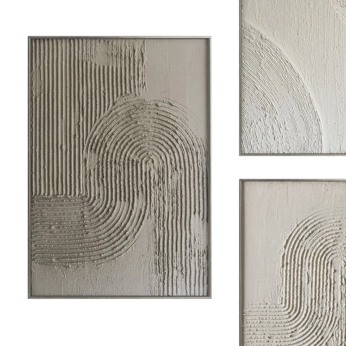 现代肌理画