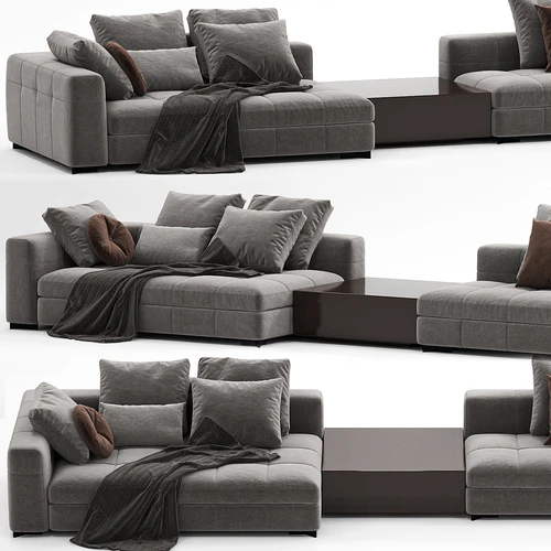 minotti 现代多人组合沙发