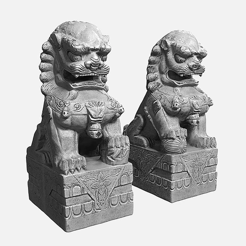 石狮雕塑