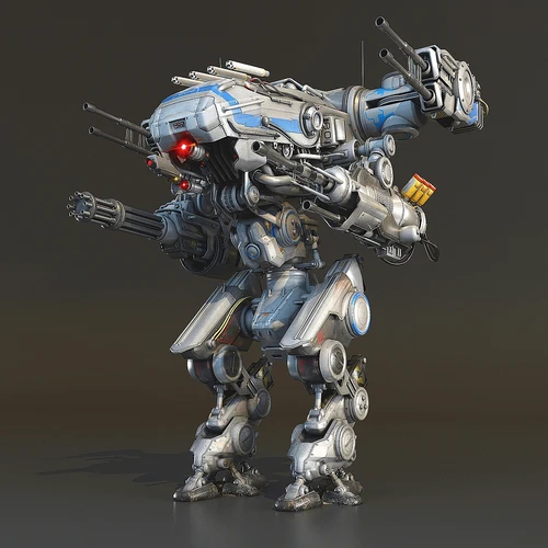 现代风格机甲