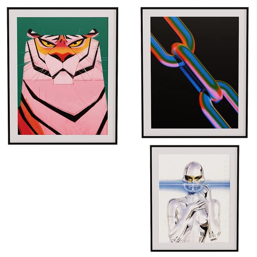 现代挂画装饰画