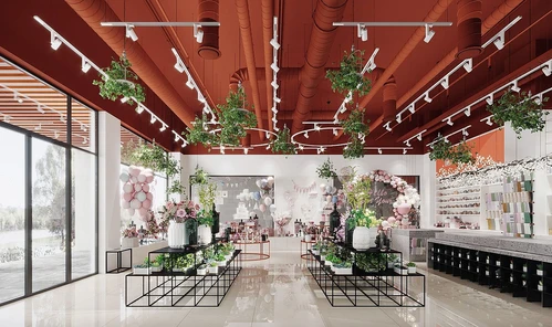 现代花店