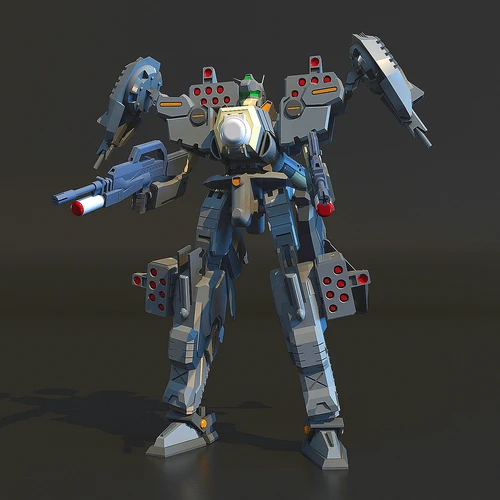 现代风格机甲