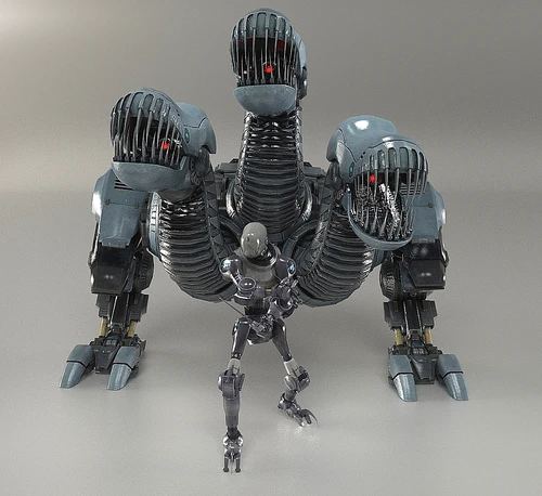 现代风格机甲
