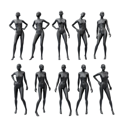 现代女性人体模特